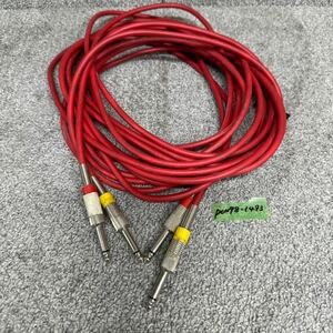 PCN98-1493 super-discount CABLE shield cable CANARE GS-6 004 approximately 5m Canare made cable 2 pcs set used present condition goods 