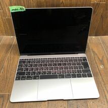 MAC-43 激安 MacBook 12-inch 年式不明 A1534 通電不可 ストレージ欠品 ジャンク_画像1