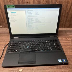 MY3-113 激安 ノートPC DELL Latitude E5570 P48F Core i5 6200U 2.30GHz バッテリー欠品 BIOS立ち上がり確認済み ジャンク