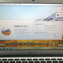 MAC-49 激安 MacBook Air 11-inch Late 2010 メモリ4GB A1370 ブランコにて動作確認済み バッテリー.ストレージ欠品 ジャンク_画像2