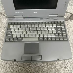 PCN98-1564 激安 PC98 ノートブック NEC Aile PC-9821La7/D5 起動音ランプ確認済み ジャンク 同梱可能の画像3