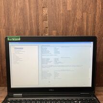 MY3-134 激安 ノートPC DELL Latitude E5550 P37F Core i5 5200U 2.20GHz バッテリー欠品 BIOS立ち上がり確認済み ジャンク_画像2