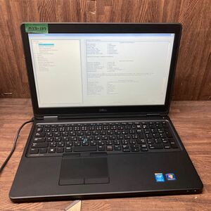 MY3-137 激安 ノートPC DELL Latitude E5550 P37F Core i5 5200U 2.20GHz バッテリー欠品 BIOS立ち上がり確認済み ジャンク