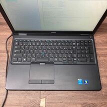 MY3-139 激安 ノートPC DELL Latitude E5550 P37F Core i5 5200U 2.20GHz バッテリー欠品 BIOS立ち上がり確認済み ジャンク_画像4