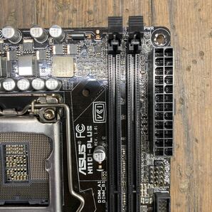 MG3-45 激安 マザーボード ASUS H110I-PLUS LGA1151 BIOS立ち上がり確認済み ジャンクの画像6