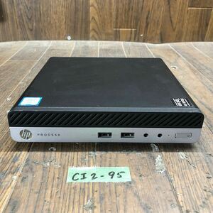 CI2-95 激安 デスクトップPC ミニ HP ProDesk 400 G3 DM TPC-W039-DM BIOS立ち上がり確認済み HDD.メモリ.CPU欠品 ジャンク