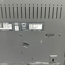 PCN98-1586 激安 PC98 ノートブック NEC PC-9821Na12/H10 通電のみ確認済み ジャンク 同梱可能_画像8