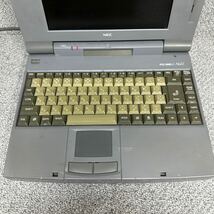 PCN98-1586 激安 PC98 ノートブック NEC PC-9821Na12/H10 通電のみ確認済み ジャンク 同梱可能_画像3