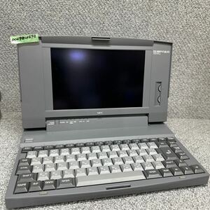 PCN98-1598 super-discount PC98 notebook NEC PC-9801NS/A electrification un- possible Junk including in a package possibility 