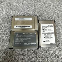 PCN98-1601 激安 PCカード OMRON ME1414CⅡ NEC PC-9801N-J12 B4680 SONY PCMCIA SCSIⅡ 3点まとめ売り 動作未確認 ジャンク_画像5