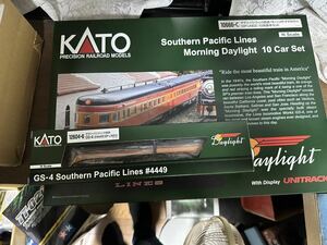 KATO サザン・パシフィック鉄道(SP LINES) セット（ GS-4 #4449　 10両基本セット）