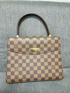 LOUIS VUITTON ルイ ヴィトン ダミエ マルゼルブ エベヌ N51379 カバン ハンドバッグ ターンロック レディース 1円〜 ワンハンドル Bag