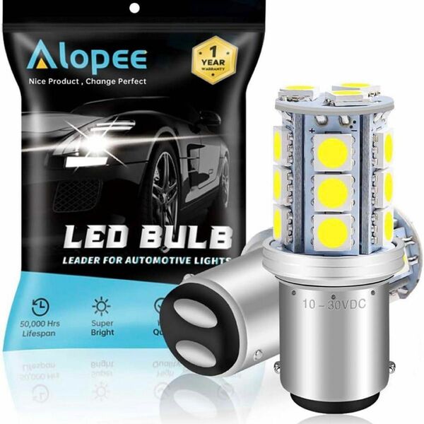 LED Alopee12PCS RV の内部ライト キャンピングカーの電球