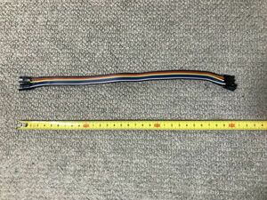 メス-メス ジャンパー線ジャンパ(ワイヤ)　デュポンケーブル dupont ケーブル cable 30cm x 10本(10色)