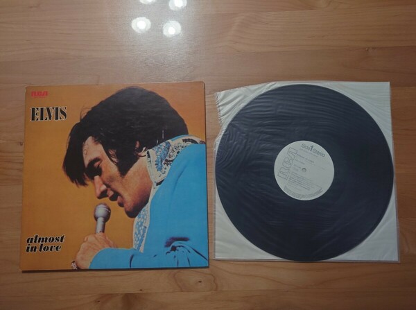 ★エルビス・プレスリー ELVIS PRESLEY★オールモスト・イン・ラブ ALMOST IN LOVE★見本盤★PROMO★SAMPLE★Rare Item★中古LP