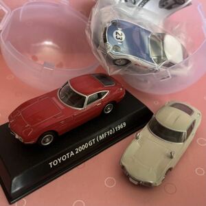 * распроданный известная машина коллекция &ga коричневый & время slip Glyco Toyota 2000GT (MF10) 3 шт. set[.. блиц-цена ] включая доставку 