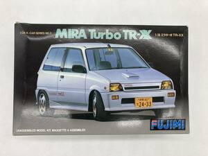 【希少】フジミ模型 1/24 ダイハツ ミラターボ TR-XX '87 Kカーシリーズ No.3 プラモデル 当時物