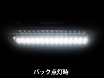 LED バックランプ&リアフォグランプ バックフォグ ブレーキランプ スモールランプ クローム 白 ホワイト 赤 レッド フォード マスタング_画像6