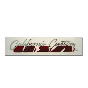 CC カリフォルニアカスタム California Cunstom メタルステッカー (150mm)