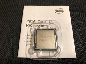Intel Core i7-4770K 4C 8T 3.50 GHz TB3.90 GHz 8MB 84 W LGA1150 本体のみ