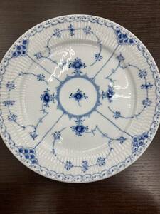 ロイヤルコペンハーゲン ROYAL COPENHAGEN プレート 大皿BLUE レース皿