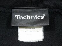 希少 Technics BEAMS テクニクス SL-1200 ターンテーブル スウェットパーカー 黒 30周年記念_画像3