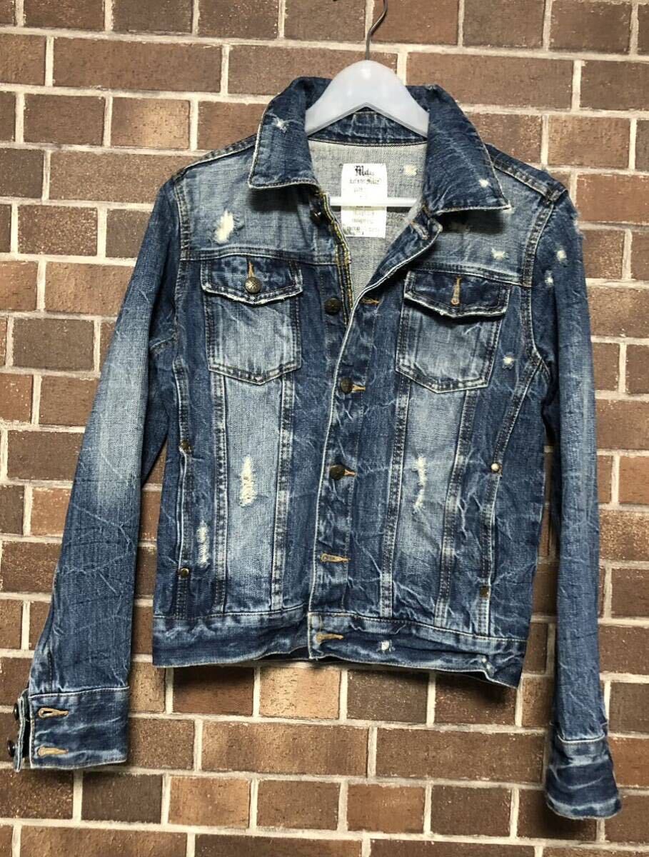 2024年最新】Yahoo!オークション -ダメージ デニム ジャケットの中古品