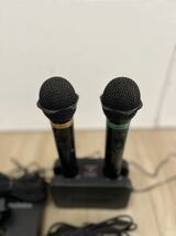 動作確認済み　audio-technica 赤外線ワイヤレスマイクセット ①AT-CR700、AT-CLM700 2本、DWC-1000 _画像3