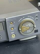 【送料無料】【希少】SHARP VC-LX3 VHS ビデオデッキ シャープ オーディオ　通電のみ確認 ジャンク_画像5