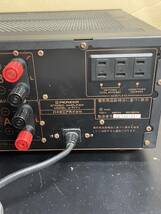 【送料無料】PIONEER パイオニア A-717V ステレオ プリメインアンプ オーディオ 音響機器 通電確認済み_画像6
