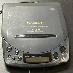 【送料無料】Panasonic パナソニック ポータブル CDプレイヤー SL-S330 ACアダプタ付属の画像1