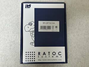 RATOC ラトック 光デジタル⇔同軸デジタル 双方向変換アダプター RP-OPTXCOA