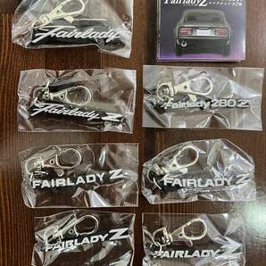 日産 FairladyZ フェアレディZ ラバーキーホルダーコレクション 全 7種セット エンブレムの画像2