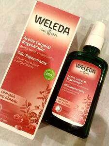 1円〜新品未使用 WELEDA ヴェレダ オイル100ml/ざくろ/pomegranateマッサージオイル/ボディオイル/オーガニック