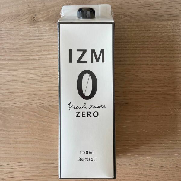 IZM 【ZERO】 酵素ドリンク ピーチテイスト 0キロカロリー 1000ml イズム ゼロ 3倍希釈 美容 健康 