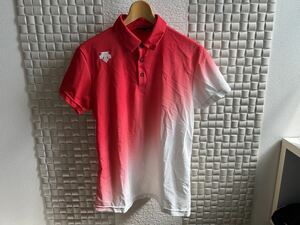  Descente рубашка-поло с коротким рукавом Tokyo Olympic модель L размер 