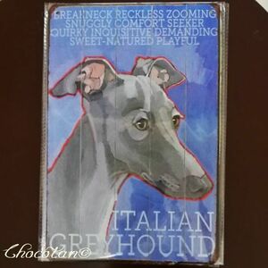 [ free shipping ] Italian gray is undoC metal autograph plate [ new goods ]