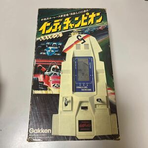  не использовался Gakken Game & Watch LCD мобильный игра LSI игра Indy Champion 