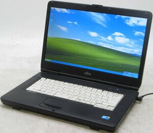 Lifebook FMV-A8290 FMVNA1CE ■ Core2Duo-P8700/DVDマルチ/15.6インチ/希少OS/動作確認済/WindowsXP ノートパソコン #1