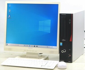 Fujitsu Esprimo D582/G FMVD04004 ■ 19-дюймовый ЖК-дисплей ■ Pentium-G2020/DVDROM/SPACE SAVING/Windows10 Desktop