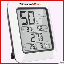 新品◆ ThermoProサーモプロ TP50 冷蔵庫 卓上 梅雨対策 マグネット付き やすい デジタル温湿度計 湿度計 66_画像1