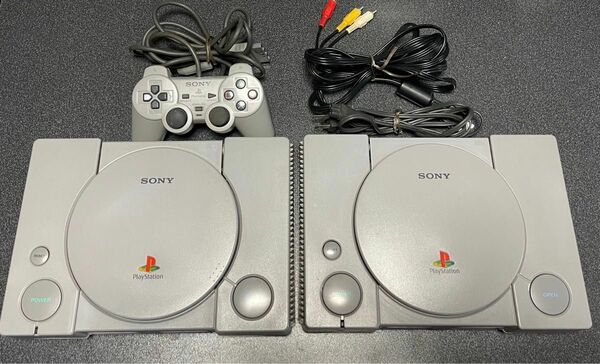 プレステ　PS1本体　SCPH-5000.7000セット