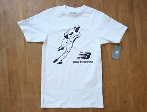 LA限定200枚 大谷翔平 NEW ロゴ発表記念Tシャツ 白・USサイズ SMALL ドジャース LOS ANGELES DODGERS ニューバランス NEW BALANCE