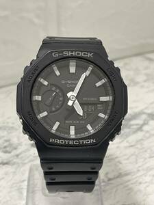 CASIO カシオ G-SHOCK カーボンコアガード クォーツ デジアナ腕時計 GA-2100 USED 動作品