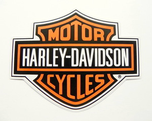 ★【ステッカー/シール】(大きい / 約 10.9 cm x 約 13.7 cm) MOTORSPORT モータースポーツ ハーレー harley-davidson motorcycles