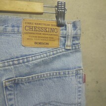 90s BOBSON / ボブソン ケミカル デニム W31 jeans Gパン ジーパン vintage ヴィンテージ ビンテージ 古着 used_画像5