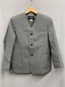 20 Новая униформа 150 размер Eaton Bustled Jacket Jacket Начальная школа школа униформа одиночная унисекс школа униформа серая серая