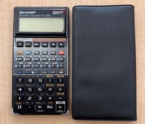SHARP 関数電卓　Scientific Calculator EL-566