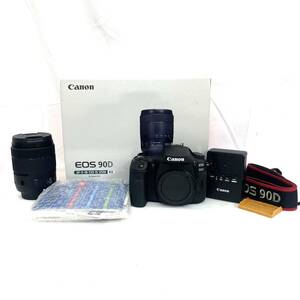 【4793】Canon キャノン EOS 90D EF-S 18-135mm IS USM デジタル一眼レフカメラ ボデイ レンズキット ストラップ バッテリー 動作確認済み