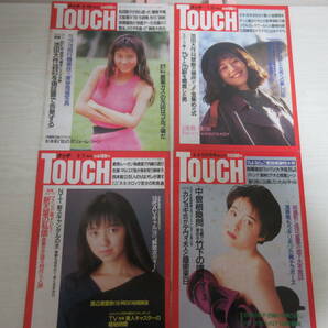 C645 TOUCH 1988,89年4冊 杉本彩/渡辺美奈代/大西結花/浅香唯/下着ショー/キャンギャル/速水昌未/水着/宮沢千絵/ハイレグ/荻野目洋子の画像1